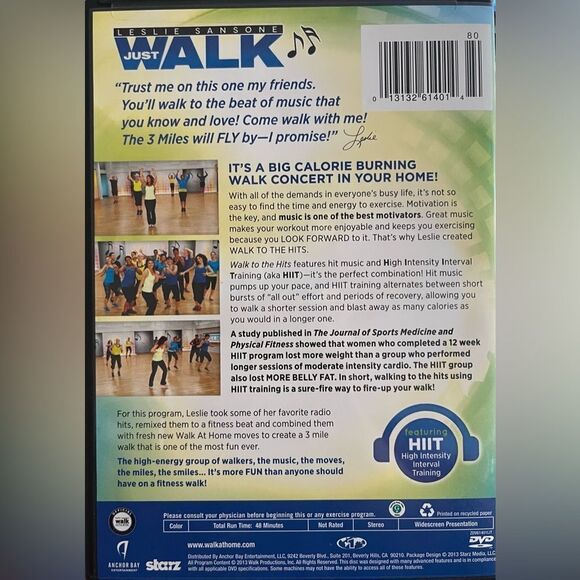 NWOT. Leslie Sansone: Walk To The Hits Radio Remixes. - Picture 2 of 3